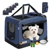 Faltbare Hundebox S 50x36x34cm, Robuste Transportbox Auto Produktbild-Vorschau 1