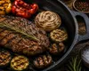 MAYSTERNYA Runde Gusseisen Grillpfanne - ø 40 x 4 cm - Produktbild-Vorschau 7