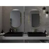 Mexen Loft lustro łazienkowe owalne 90 x 55 cm, rama złota Podgląd zdjęcia produktu 4