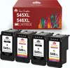 4 Pack 545XL 546 XL Multipack PG-545 XL Tintenpatronen Produktbild-Vorschau 1