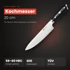 PAUDIN D1 Profi-Kochmesser 20 cm – Japanisches Küchenmesser Produktbild-Vorschau 2