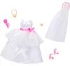 Mattel HWV76 - Barbie Fashions Lot de 2 Mode mariée Voir les images du produit 1