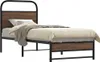 vidaXL Rám postele bez matrace 80x200 cm hnědý dubový Náhled obrázku produktu 2