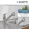 SCHÜTTE Küchenarmatur DIZIANI mit Geschirrbrause, Produktbild-Vorschau 6