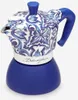 Bialetti 5356, Moka konvička, 0,19 l, Modrá, Bílá, Hliník, Náhled obrázku produktu 3