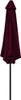 vidaXL Ombrellone con asta in metallo 300 cm rosso bordeaux Anteprima dell’immagine prodotto 10