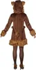 Bär Kostüm Braunbär Kleid für Damen Gr. 36-48 Tier Tierkostüm Waldtier braun Fasching Karneval Mottoparty Produktbild-Vorschau