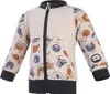 Sweatjacke DRUCK Outlast® - Latte Bunte Tiere, 80 Produktbild-Vorschau 1