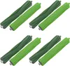 Four sets of green and dark green vacuum cleaner roller brushes arranged in two rows of two. Produktbild-Vorschau
