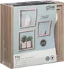 Set di tre mensole decorative da parete CUBE L - rovere Anteprima dell’immagine prodotto 2