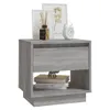vidaXL Nachttische 2 Stk. Grau Sonoma 45x34x44 cm Produktbild-Vorschau 4