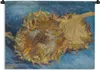 MuchoWow® Wandteppich Wandbehang Zwei Sonnenblumen - Produktbild-Vorschau 1