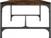 konferenční stolek vidaXL Kouřový dub 100x50x35 cm Dřevěné Náhled obrázku produktu 5