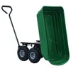 vidaXL Benne de jardin 300 kg 75 L Vert Voir les images du produit 6