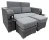 HOME DELUXE - Strandkorb HOLBY inkl. Abdeckung - 160 x 69 Produktbild-Vorschau 1