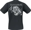 Iron Maiden T-Shirt Herren Number Of The Beast Line Drawing Produktbild-Vorschau 2