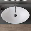 doporro Lavabo à Poser Blanc Mat Vasque en Céramique Lave Voir les images du produit 3