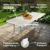 AREBOS stół bufetowy składany 182 x 74 x 74 cm stół Podgląd zdjęcia produktu 7
