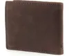 A brown leather wallet is shown against a white background. Produktbild-Vorschau