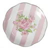 Clayre & Eef Tasse mit Untertasse 200 ml Rosa Weiß Produktbild-Vorschau 4