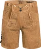 Pantaloni corti in pelle tradizionali da uomo PAULGOS - HK5 Anteprima dell’immagine prodotto 6