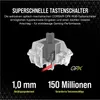 Corsair K60 PRO RGB OPX Tenkeyless Gaming-Tastatur - USB Produktbild-Vorschau 5