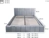 MOEBLO Polsterbett Bett 01 – Doppelbett mit Kopfstütze, Produktbild-Vorschau 10
