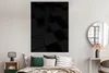 MuchoWow® Poster Würfel - Schwarz - Weiß - Muster 120x160 Produktbild-Vorschau 4