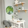 Design Stahlmagnettafel Schwarz Rund 47cm Zwischen Bäumen 5 Produktbild-Vorschau 2
