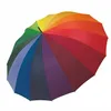 Golfschirm Partnerschirm Stockschirm Regenschirm Regenbogen Produktbild-Vorschau 4