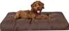 A brown dog lying on a brown dog bed. Náhled obrázku produktu