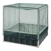 A raised garden bed with a protective mesh cover. Produktbild-Vorschau