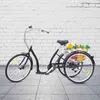 26 "Dospělá tříkolka 6 Speed Tricycle 3 Wheels Bicycle s Náhled obrázku produktu 9