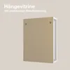 K-Möbel Hängevitrine Glas in Weiss (80x60x25 cm) mit 2 Produktbild-Vorschau 7