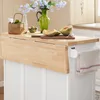 SoBuy Kücheninsel FKW41-II-WN im Landhausstil mit Holz-Arbeitsplatte, Schublade und Handtuchhalter im Küchenambiente Produktbild-Vorschau
