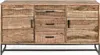 Sideboard Elmer 145 x 77 x 40 cm Akazie Produktbild-Vorschau 3