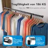 HOKEEPER Schwerlast Kleiderständer auf Rollen, bis 150 kg Produktbild-Vorschau 3