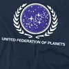 Star Trek - Tričko "United Federation" pre mužov TV5778 Náhľad obrázku produktu 3