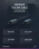 Clicktronic Opto-Kabel-Set, optisches Digitalkabel für Produktbild-Vorschau 2