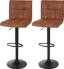 set di 2 sgabelli da bar HWC-B13, sgabello da banco, Anteprima dell’immagine prodotto 1