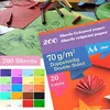 200 Blatt Buntes Papier A4, Farbiges Faltpapier in 20 Produktbild-Vorschau 5