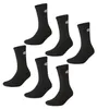 Champion Uni Socks Basics 6pk Crew Füßlinge, Schwarz, 43-46 Produktbild-Vorschau 1