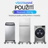 Podstavec pro pračku Olvy s kolečky, podstavec pro pračku, Náhled obrázku produktu 7
