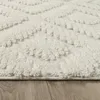 Hochflor Teppich Wohnzimmer Shaggy 3D Optik Ethno Boho Produktbild-Vorschau 2