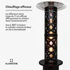 Blumfeldt Chauffage de terrasse, chauffage radiant au gaz Voir les images du produit 4