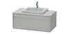 Waschtischunterbau KETHO 550x1000x426mm weiß hochglanz weiß Produktbild-Vorschau 3
