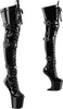 CRAZE-3028 Damen Boots von Pleaser, Schwarz  , EU 38, US 8 Produktbild-Vorschau 1
