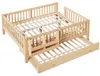 Lit plateforme en bois 140 x 200 cm : lit d'enfant et lit Voir les images du produit 12