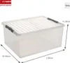 Pojemnik do przechowywania Sunware Q-line H6164602 120l Podgląd zdjęcia produktu 7
