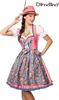 Dirndline - Verträumtes Dirndl mit Denim - XL - Produktbild-Vorschau 6